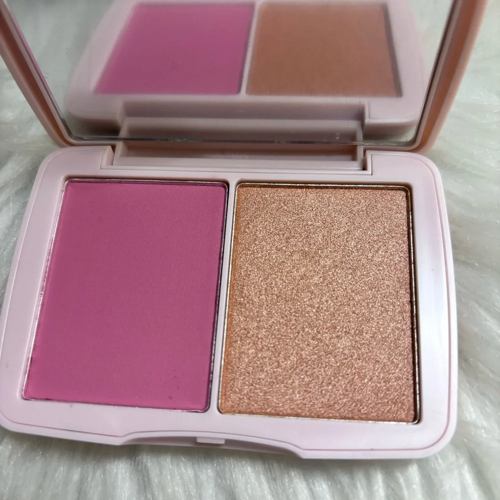 💝NIB HALF CAKED DOUBLE DIPPER blush and highlighter duo💝GIRLS TOUR